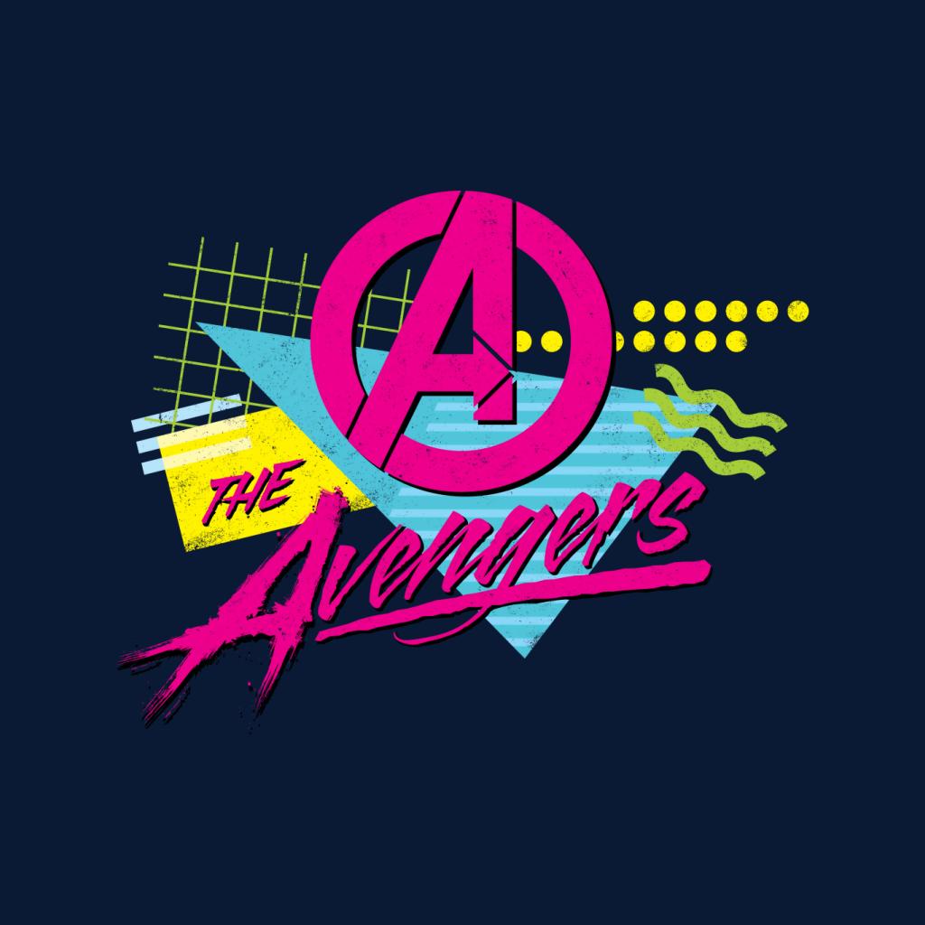 Marvel The Avengers Retro Distressed 80s Style Women's product image 5