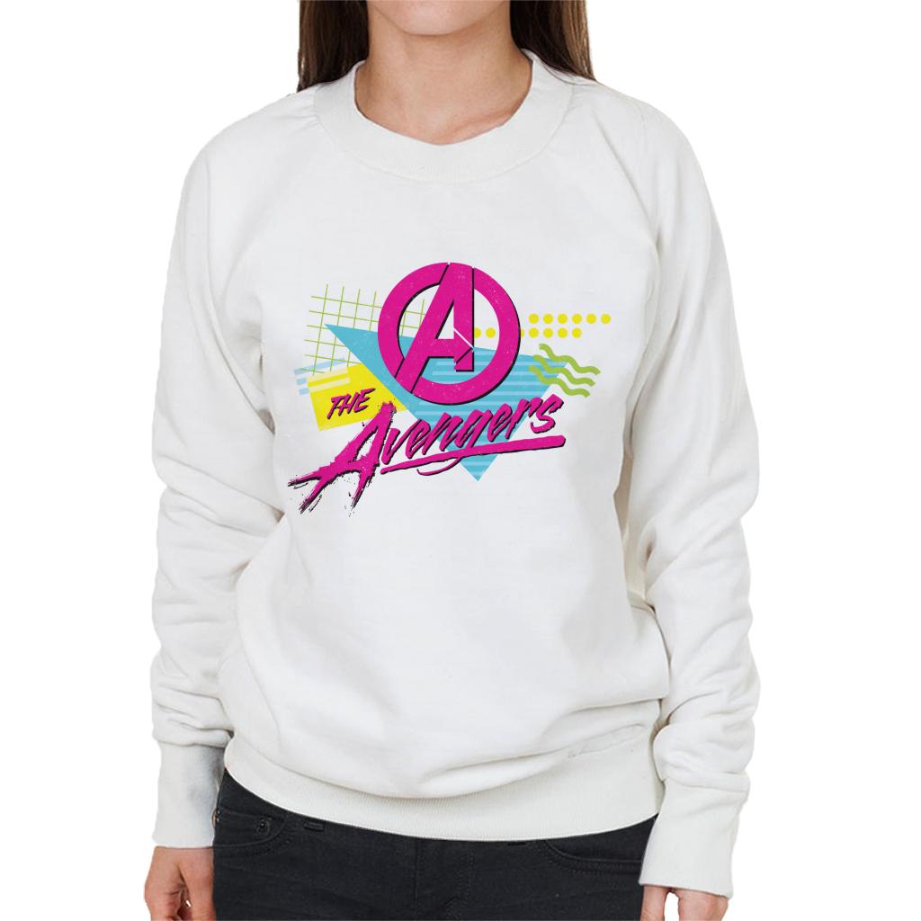 Marvel The Avengers Retro Distressed 80s Style Women's product image 1