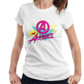 Marvel The Avengers Retro Distressed 80s Style Women's product image 1