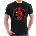 Marvel Deadpool Blood Splatter Arms Folded Men's T-Shirt product image 1