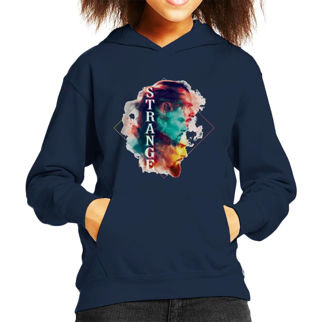 Marvel Doctor Strange Abstract Face Montage Kid's Hooded product image 4