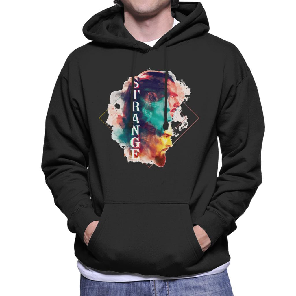 Marvel Doctor Strange Abstract Face Montage Men's Hooded product image 1