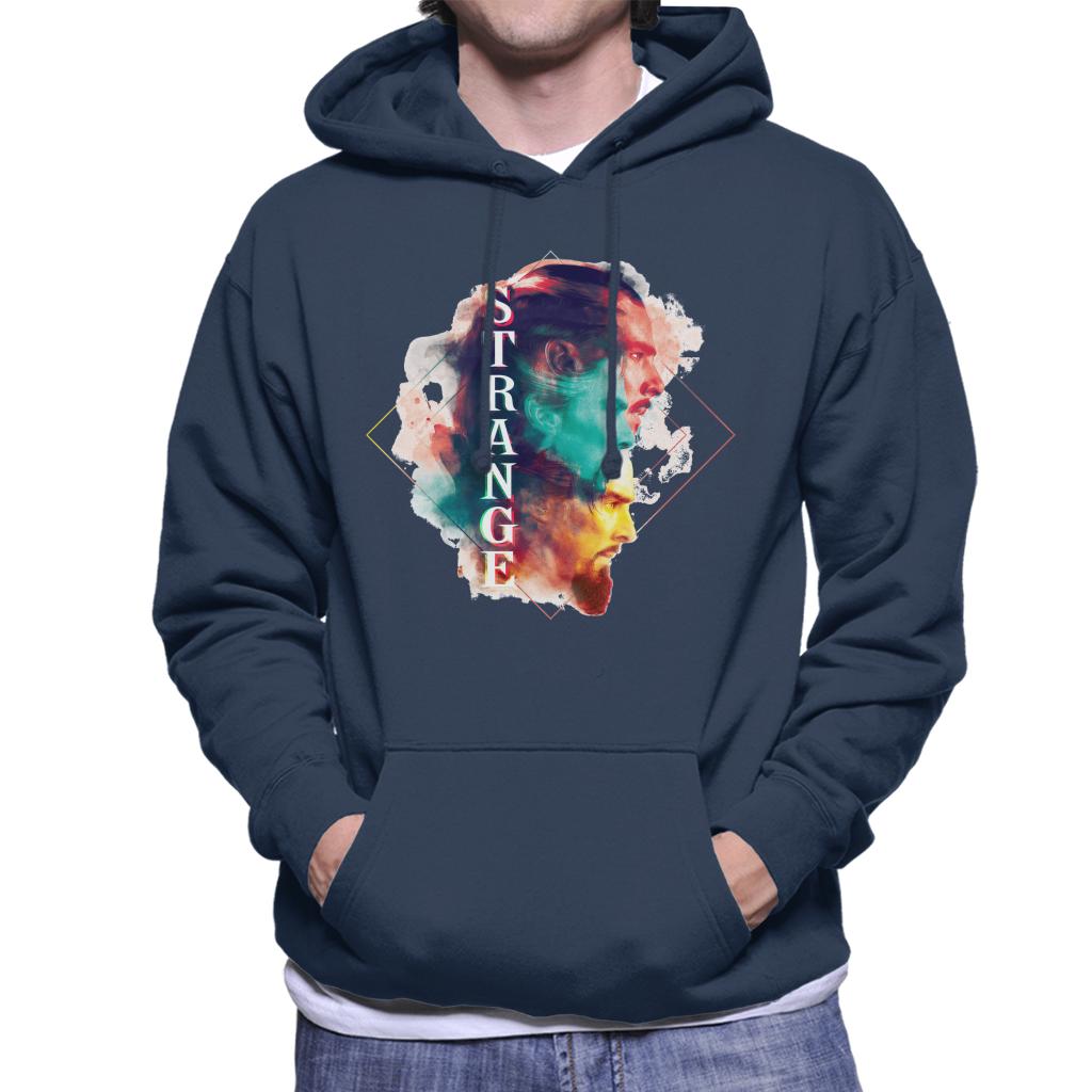 Marvel Doctor Strange Abstract Face Montage Men's Hooded product image 4