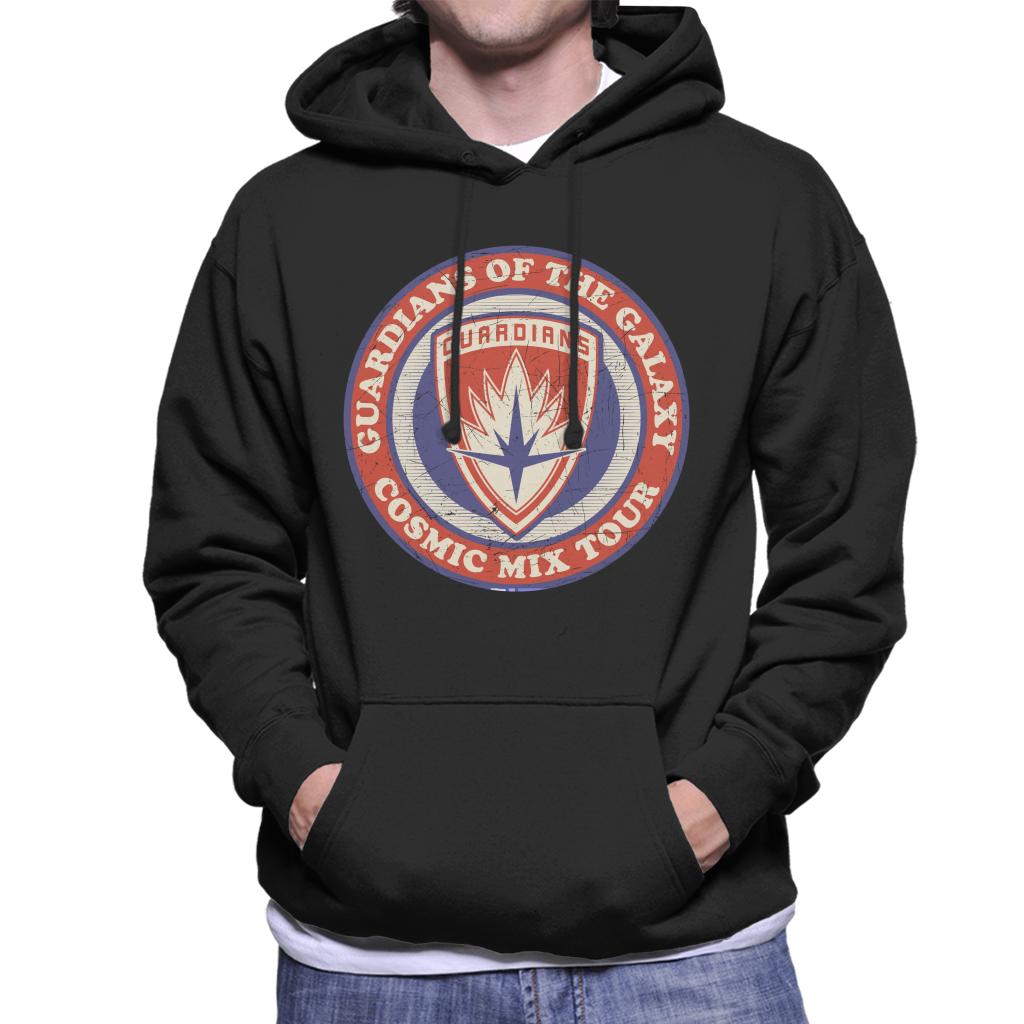 Marvel GOTG Badge Guardians Cosmic Mix Tour Men's Hooded product image 1