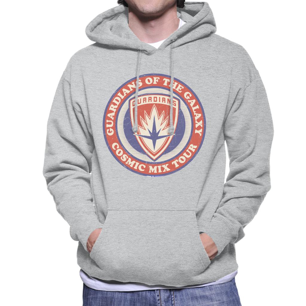 Marvel GOTG Badge Guardians Cosmic Mix Tour Men's Hooded product image 4