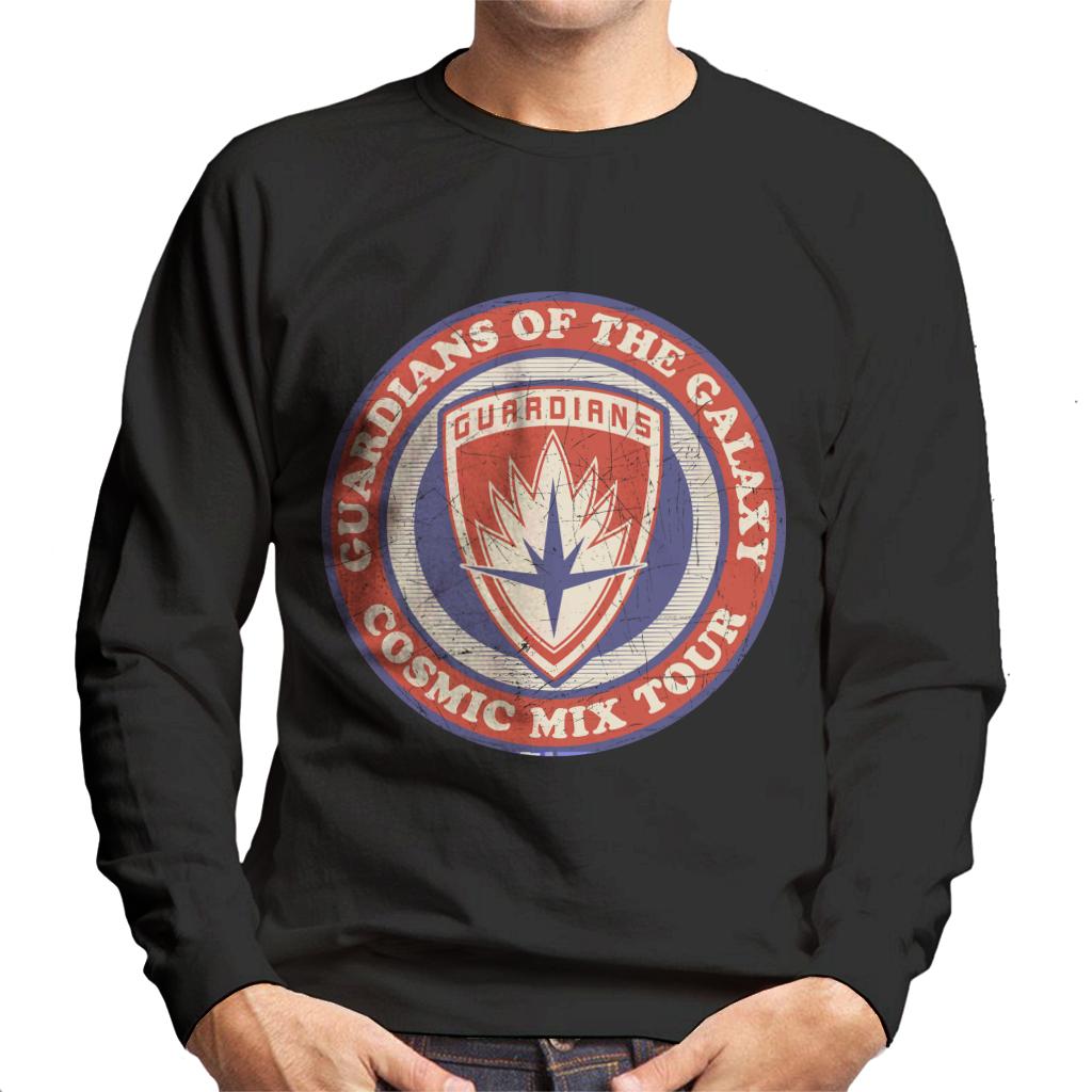 Marvel GOTG Badge Guardians Cosmic Mix Tour Men's Sweatshirt product image 1