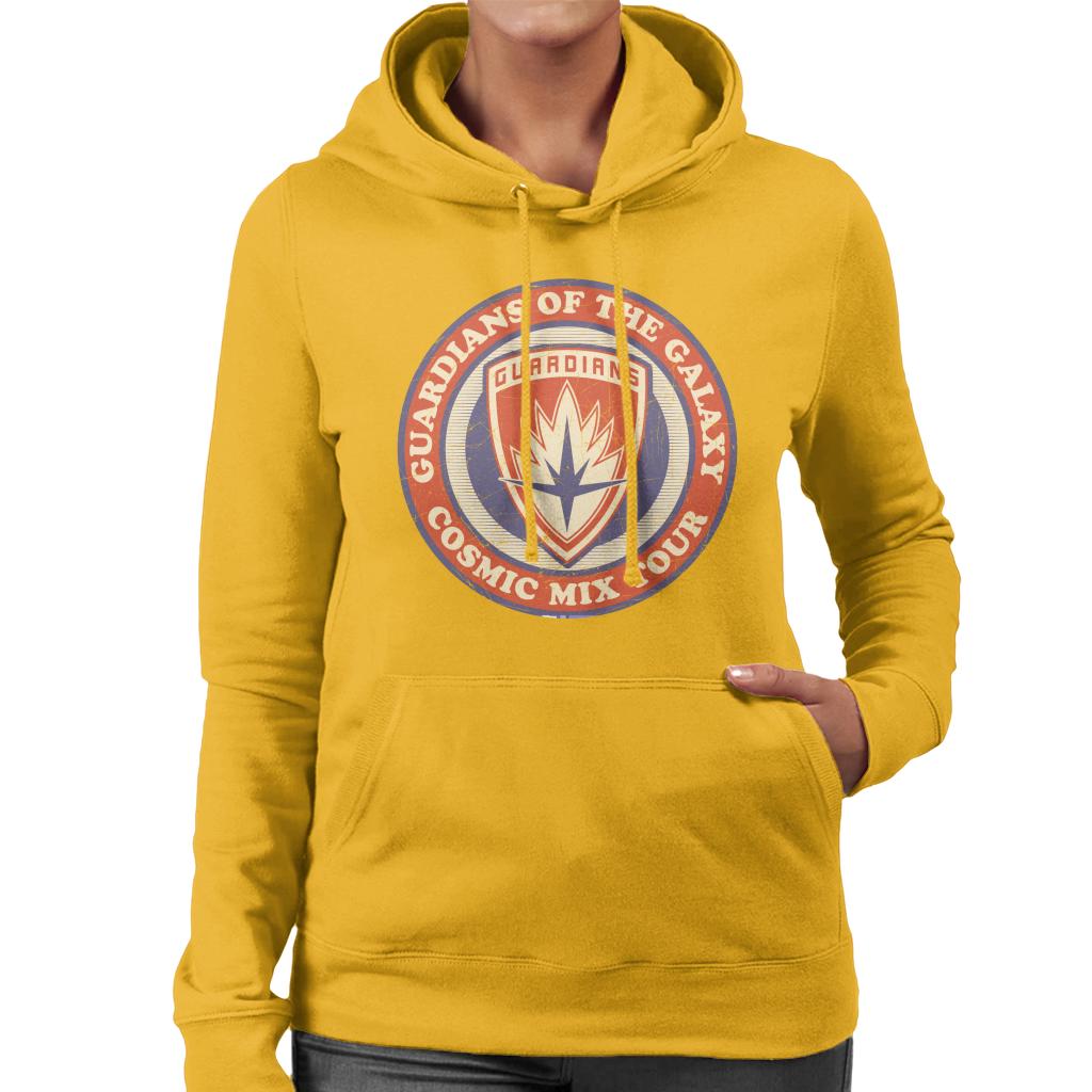 Marvel GOTG Badge Guardians Cosmic Mix Tour Women's Hooded product image 6