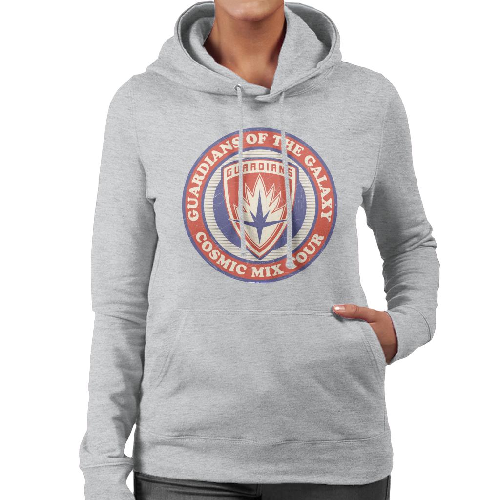 Marvel GOTG Badge Guardians Cosmic Mix Tour Women's Hooded product image 4