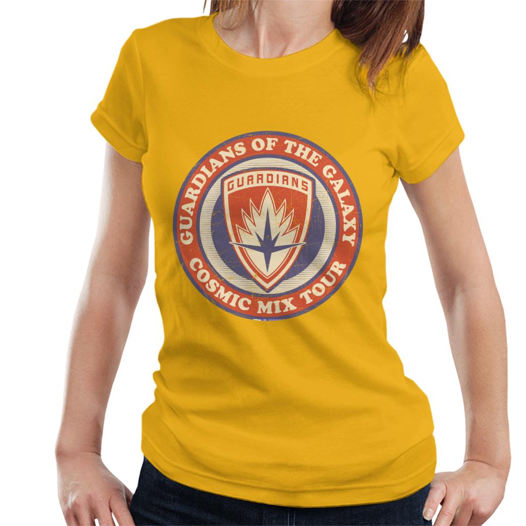 Marvel GOTG Badge Guardians Cosmic Mix Tour Women's T-Shirt product image 6