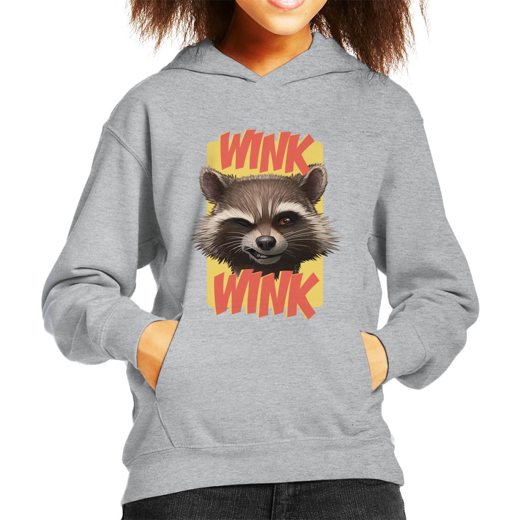Marvel Guardians Of The Galaxy Rocket Wink Kid's Hooded product image 1