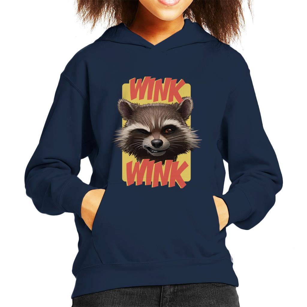 Marvel Guardians Of The Galaxy Rocket Wink Kid's Hooded product image 4