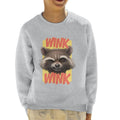 Marvel Guardians Of The Galaxy Rocket Wink Kid's Sweatshirt product image 1