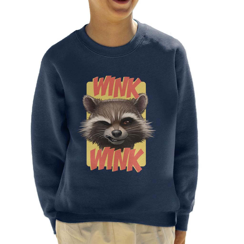 Marvel Guardians Of The Galaxy Rocket Wink Kid's Sweatshirt product image 4