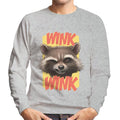 Marvel Guardians Of The Galaxy Rocket Wink Men's Sweatshirt product image 1