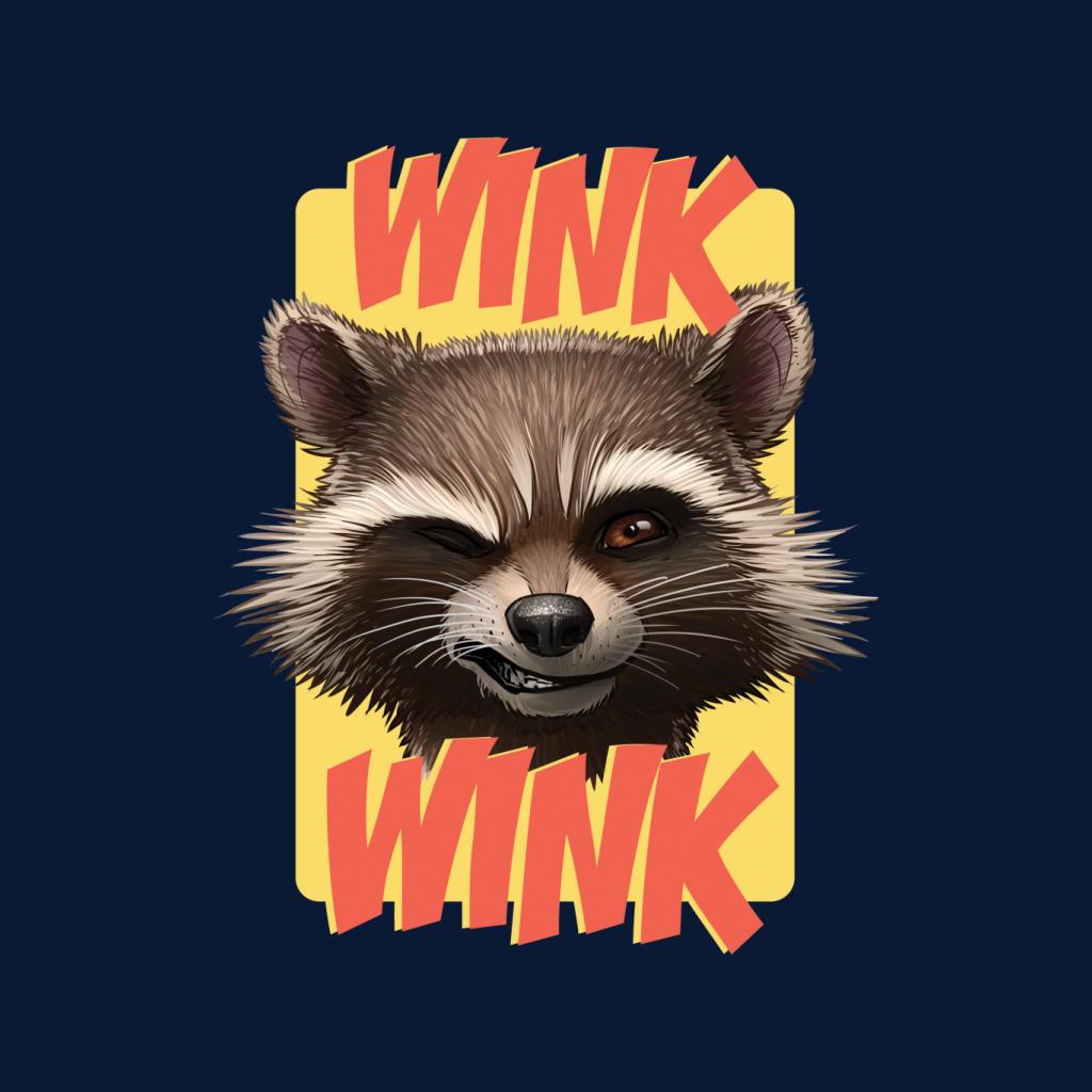 Marvel Guardians Of The Galaxy Rocket Wink Women's Hooded product image 5