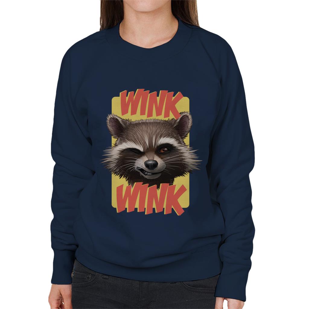 Marvel Guardians Of The Galaxy Rocket Wink Women's product image 4