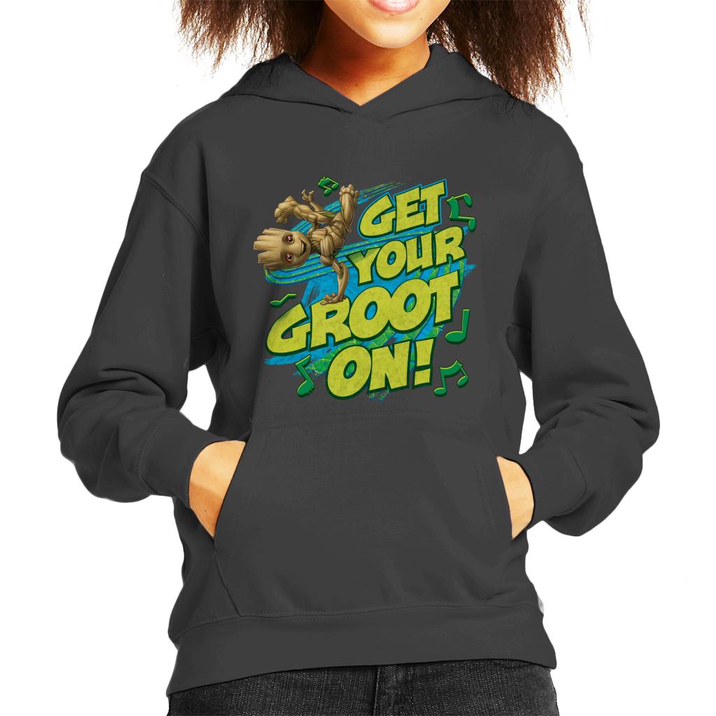 Marvel GOTG Guardians Get Your Groot On Kid's Hooded product image 1