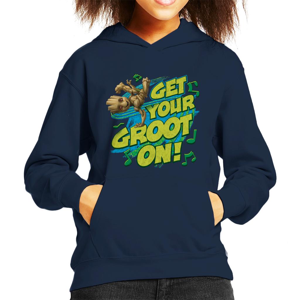 Marvel GOTG Guardians Get Your Groot On Kid's Hooded product image 6