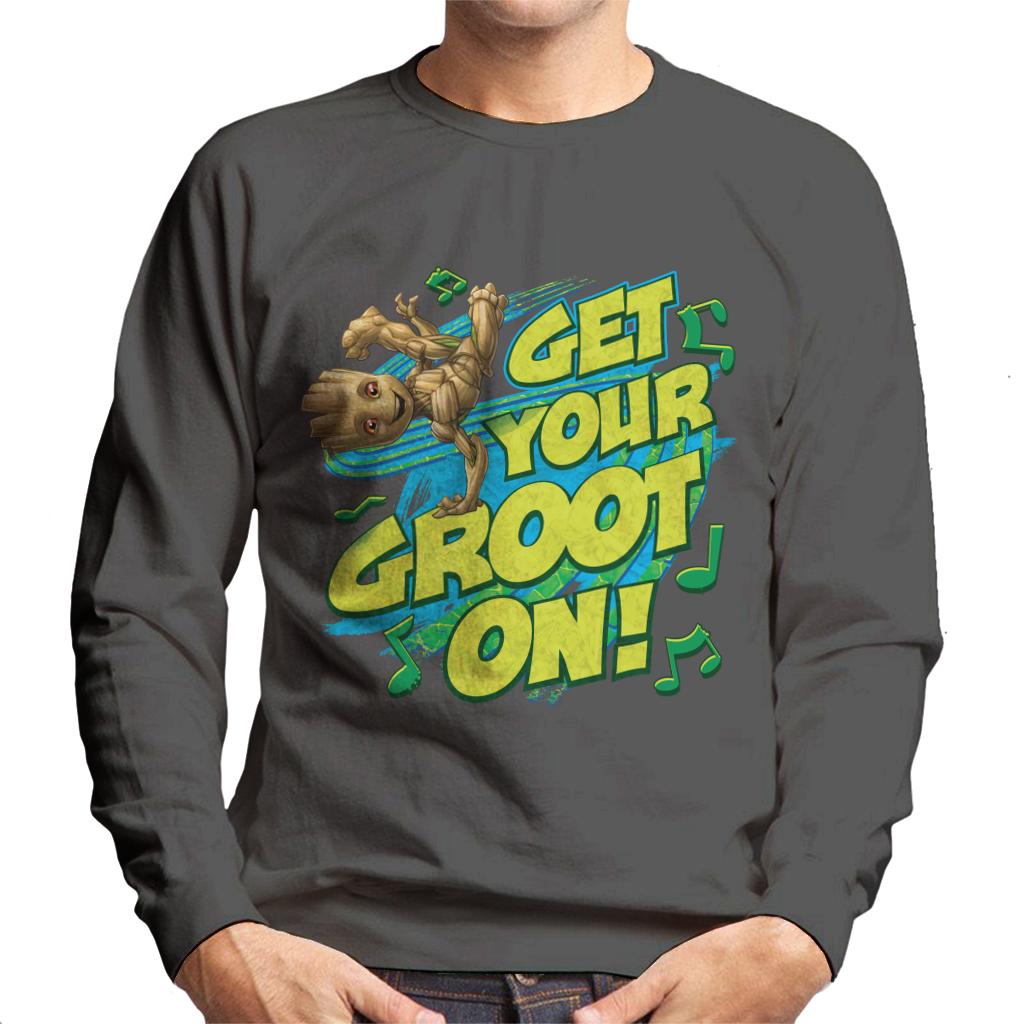 Marvel GOTG Guardians Get Your Groot On Men's Sweatshirt product image 1