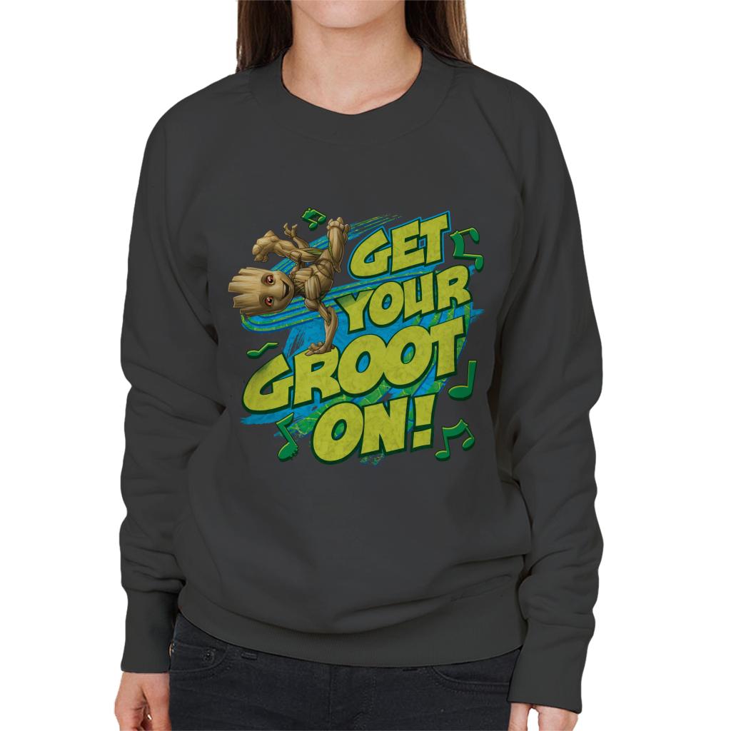 Marvel GOTG Guardians Get Your Groot On Women's Sweatshirt product image 1