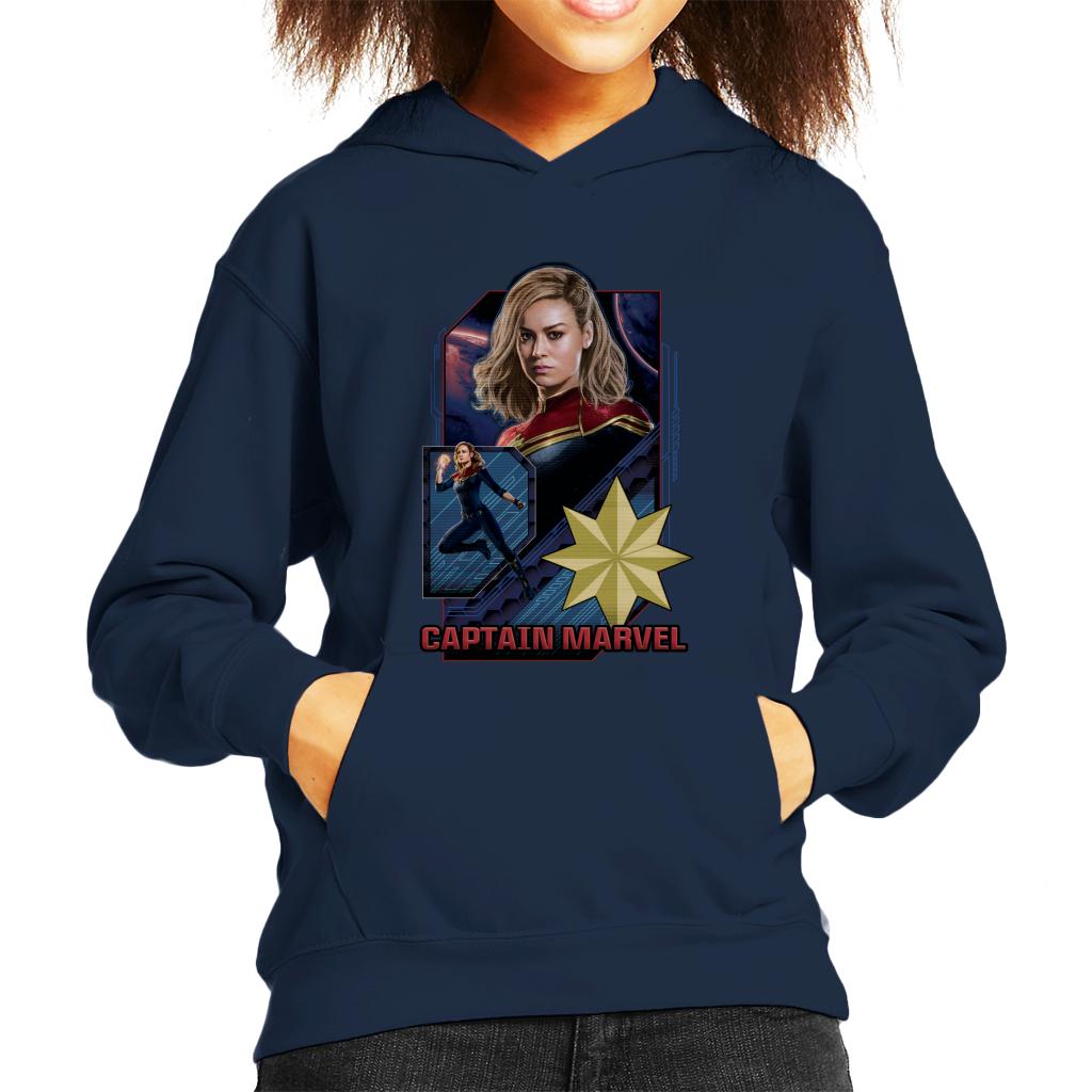 Marvel Captain Retro Starforce Theme Kid's Hooded Sweatshirt product image 1