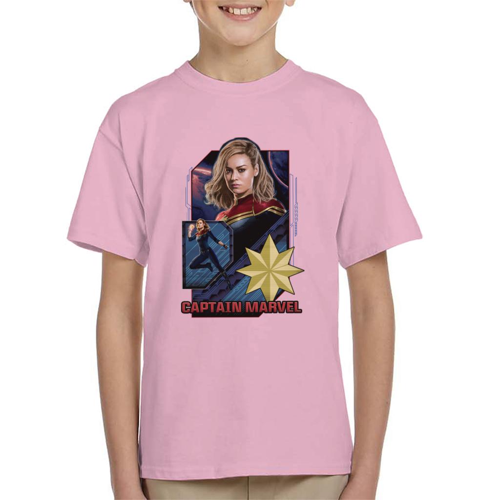 Marvel Captain Retro Starforce Theme Kid's T-Shirt product image 6