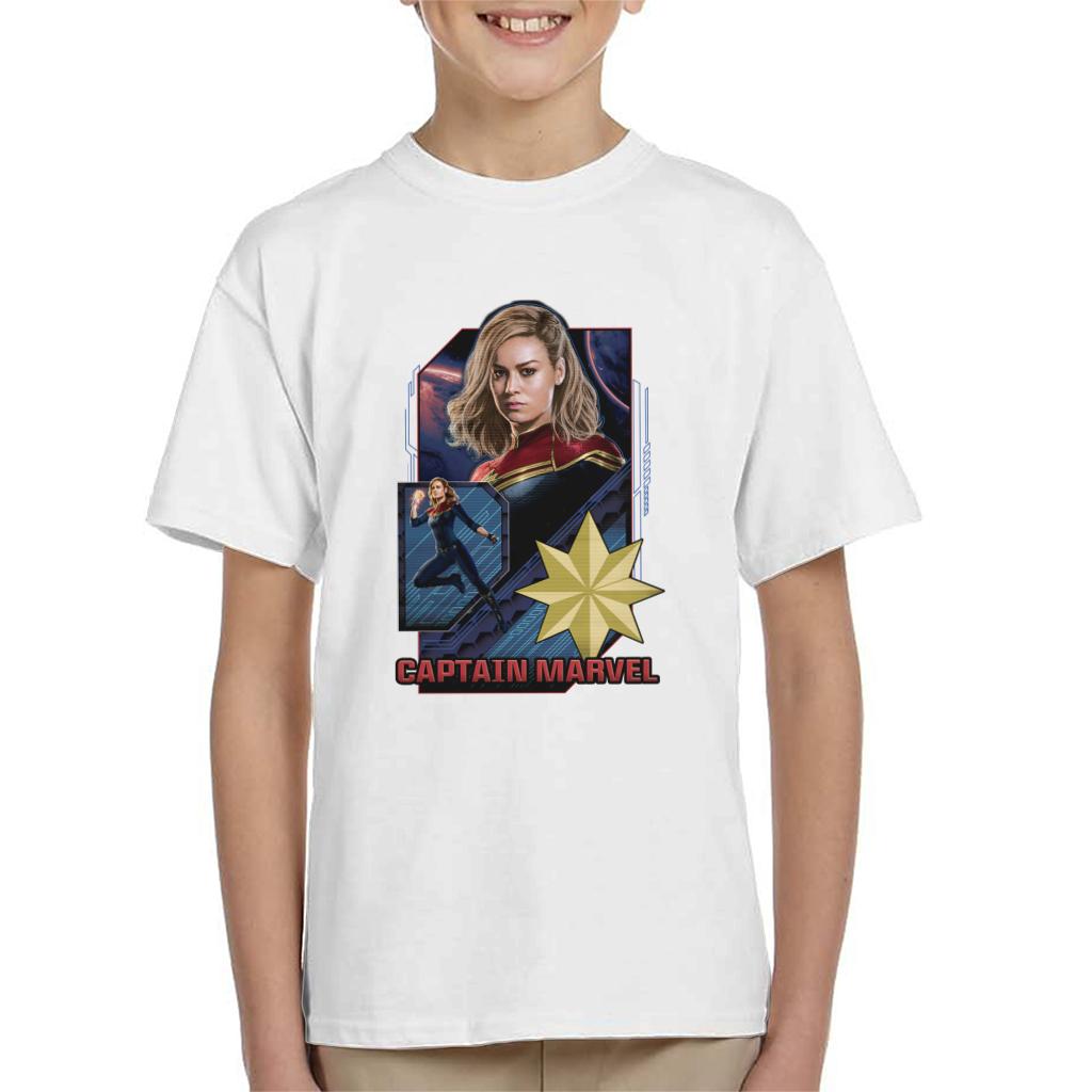 Marvel Captain Retro Starforce Theme Kid's T-Shirt product image 1