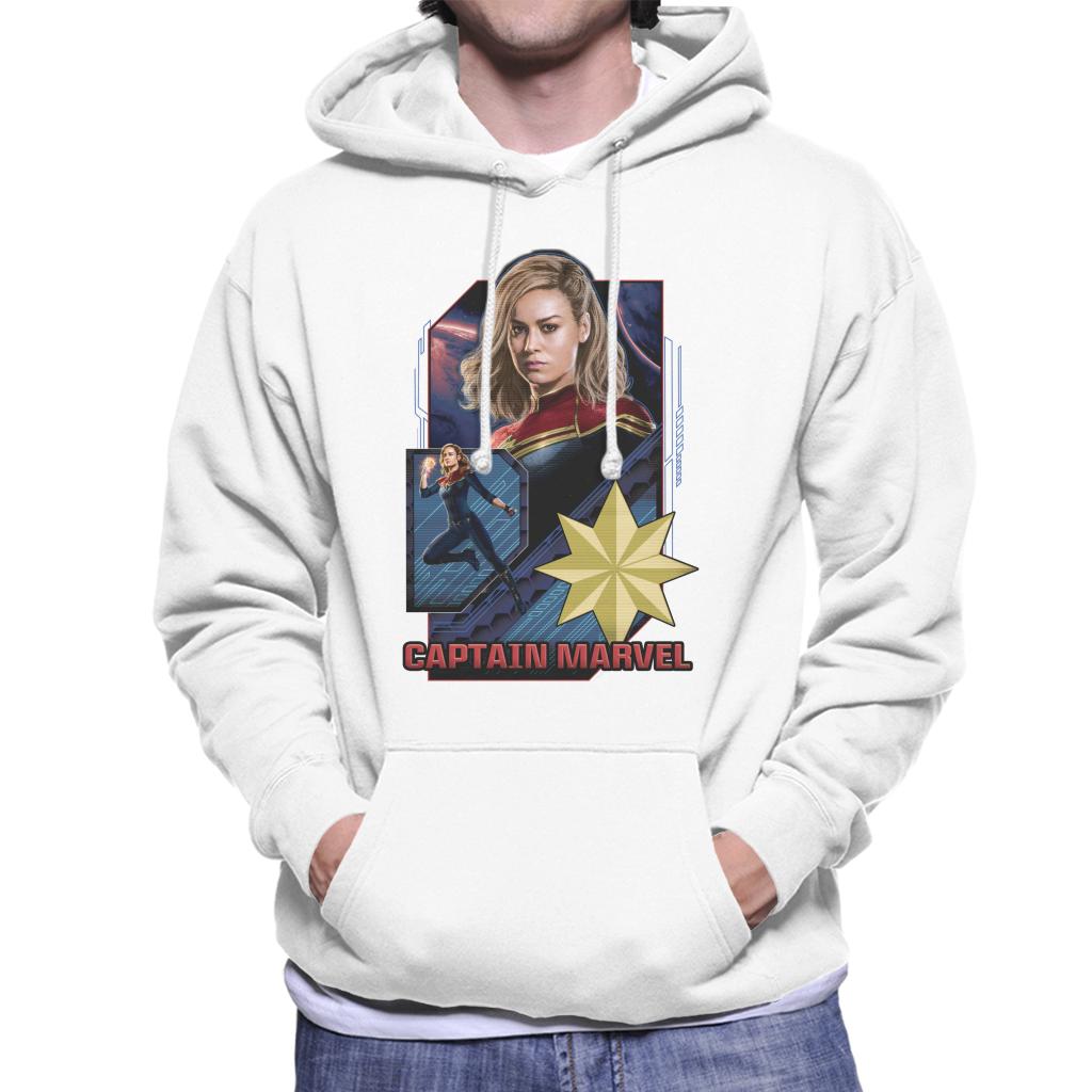 Marvel Captain Retro Starforce Theme Men's Hooded Sweatshirt product image 1