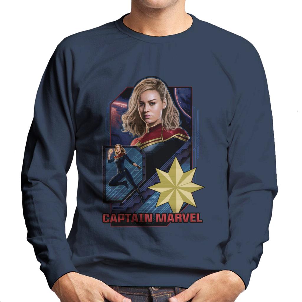 Marvel Captain Retro Starforce Theme Men's Sweatshirt product image 4