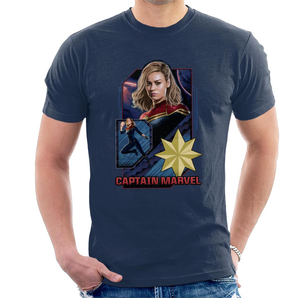 Marvel Captain Retro Starforce Theme Men's T-Shirt product image 4