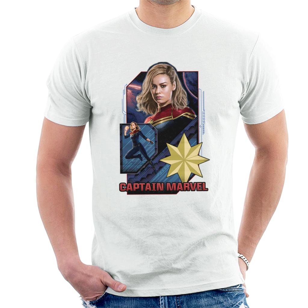 Marvel Captain Retro Starforce Theme Men's T-Shirt product image 1