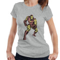 Marvel Iron Man Clenched Fists Pose Women's T-Shirt product image 1