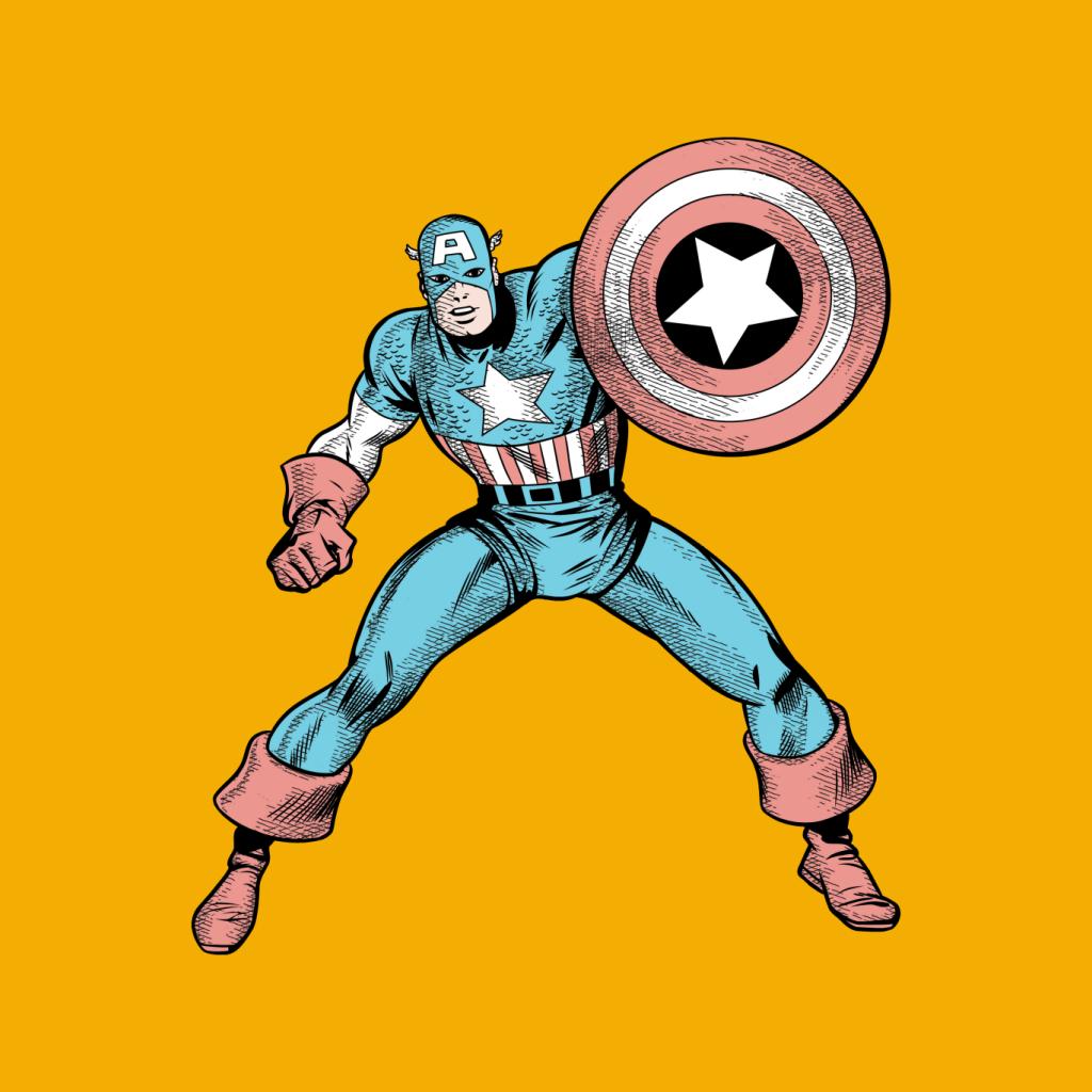 Marvel Comic Captain America Shield Pose Women's Sweatshirt product image 7