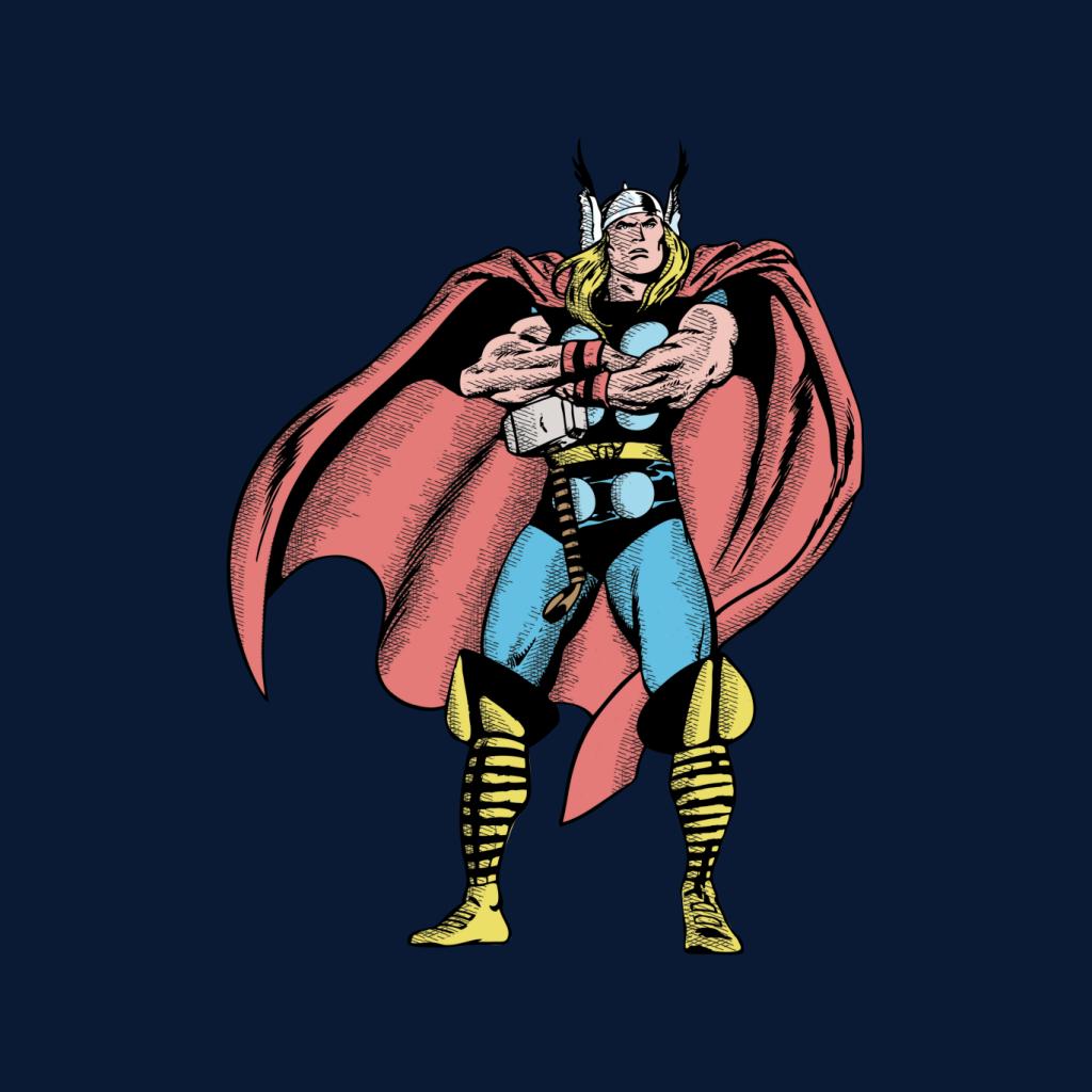 Marvel Comic Thor Arms Folded Pose Kid's Sweatshirt product image 5