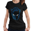 Marvel Mask Text Outline Black Panther Women's T-Shirt product image 1