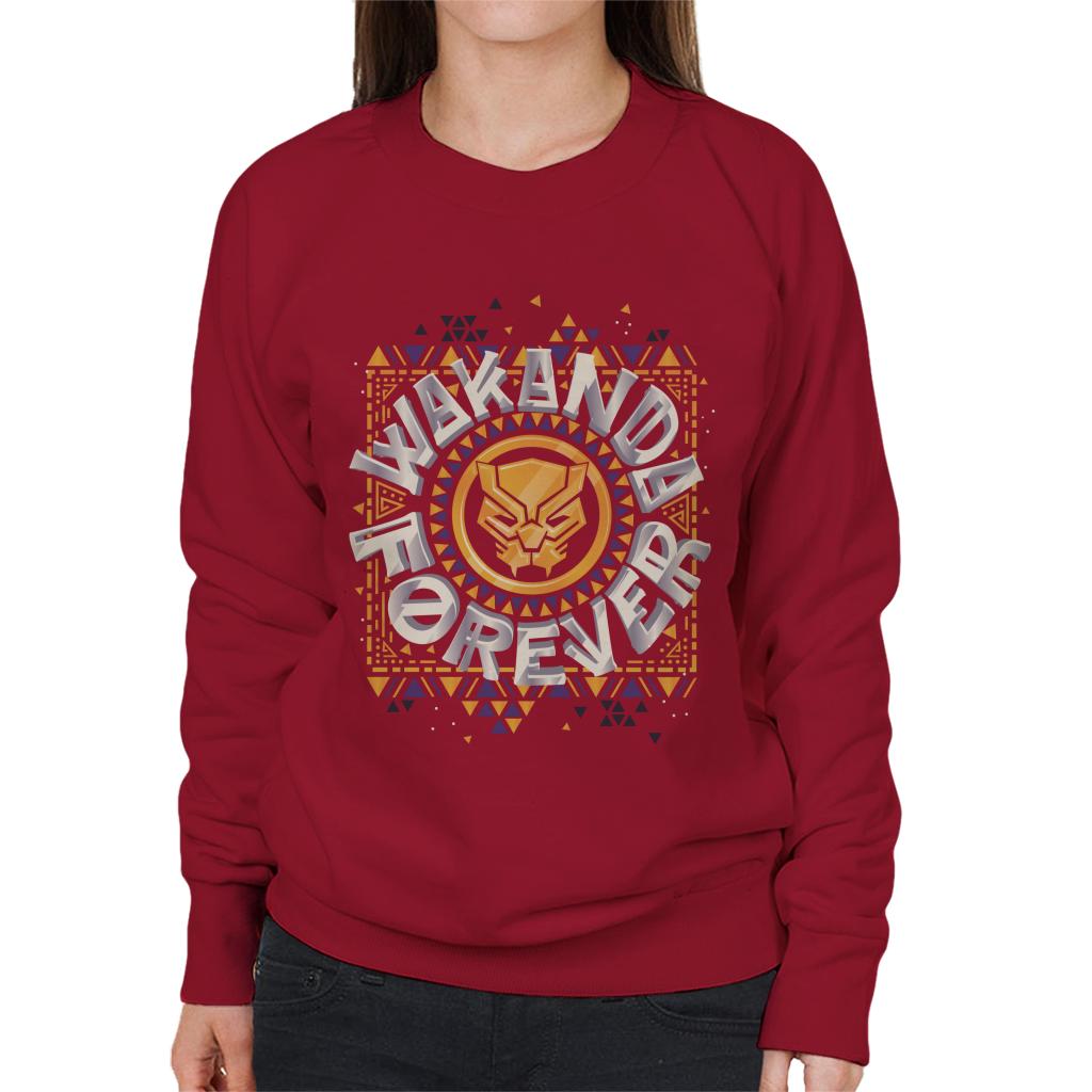 Marvel Black Panther Circle Logo Wakanda Forever Women's product image 4
