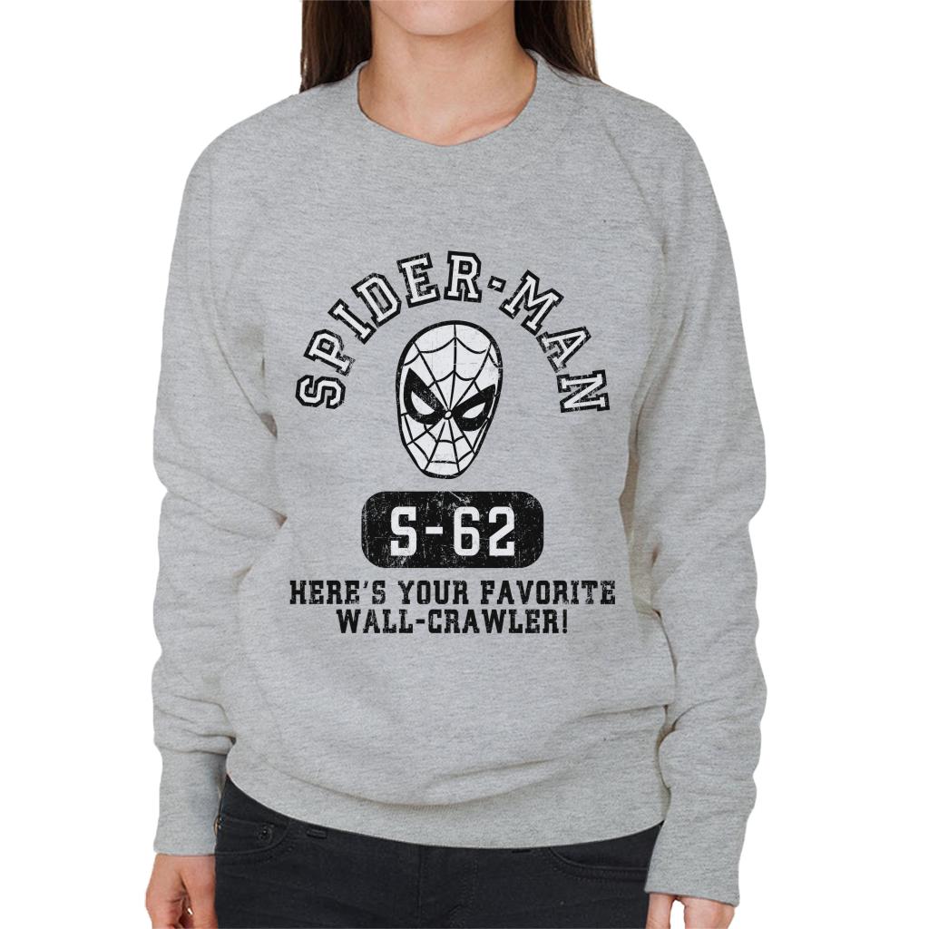 Marvel Favourite Wall Crawler Spider Man Women's Sweatshirt product image 1