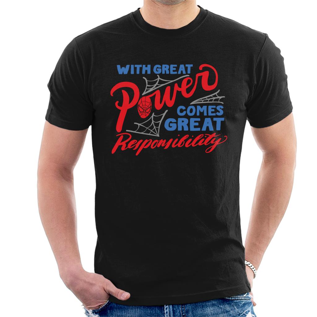 Marvel Spider Man Great Power And Responsibility Men's product image 1