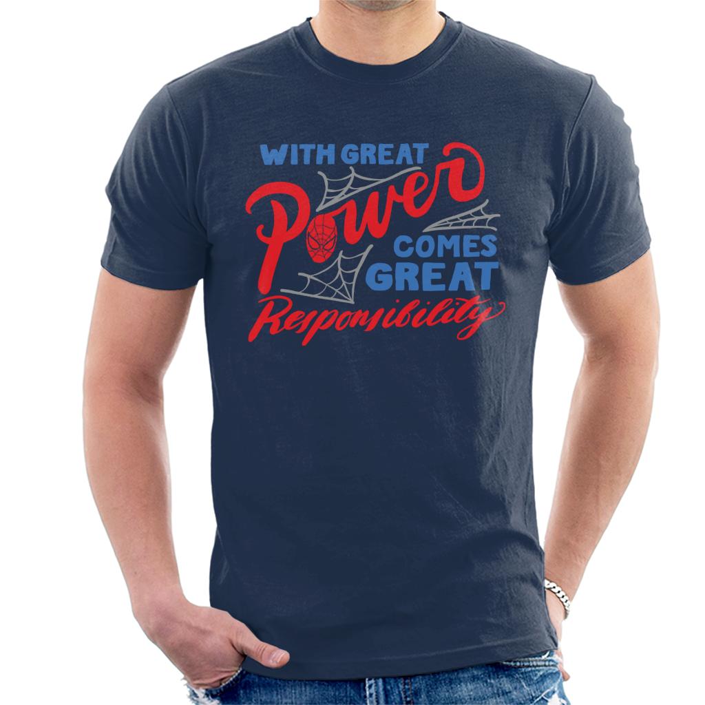 Marvel Spider Man Great Power And Responsibility Men's product image 4