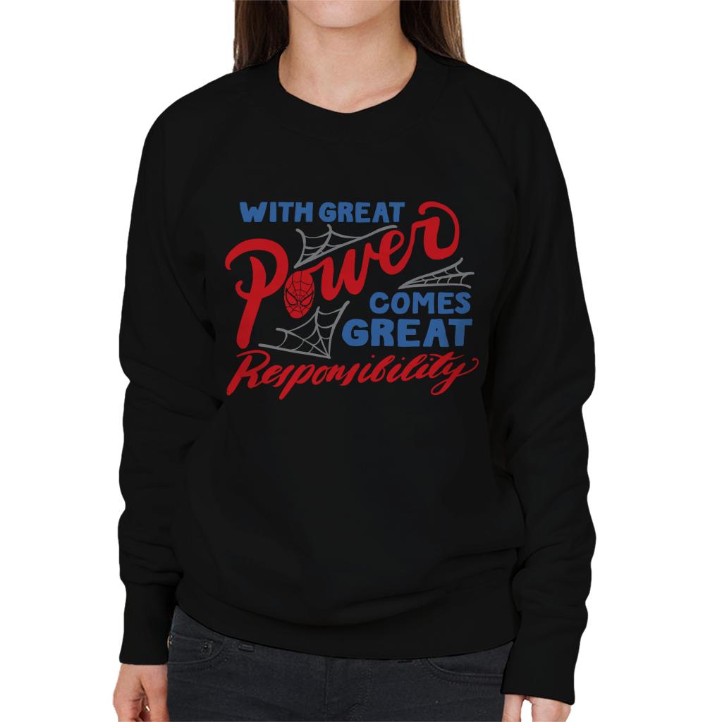 Marvel Spider Man Great Power And Responsibility Women's product image 1