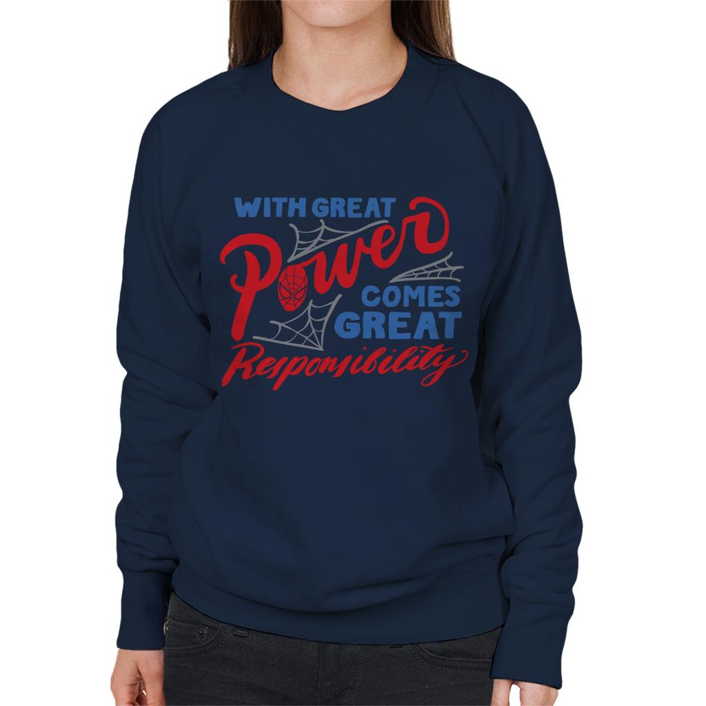 Marvel Spider Man Great Power And Responsibility Women's product image 4