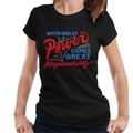 Marvel Spider Man Great Power And Responsibility Women's product image 1