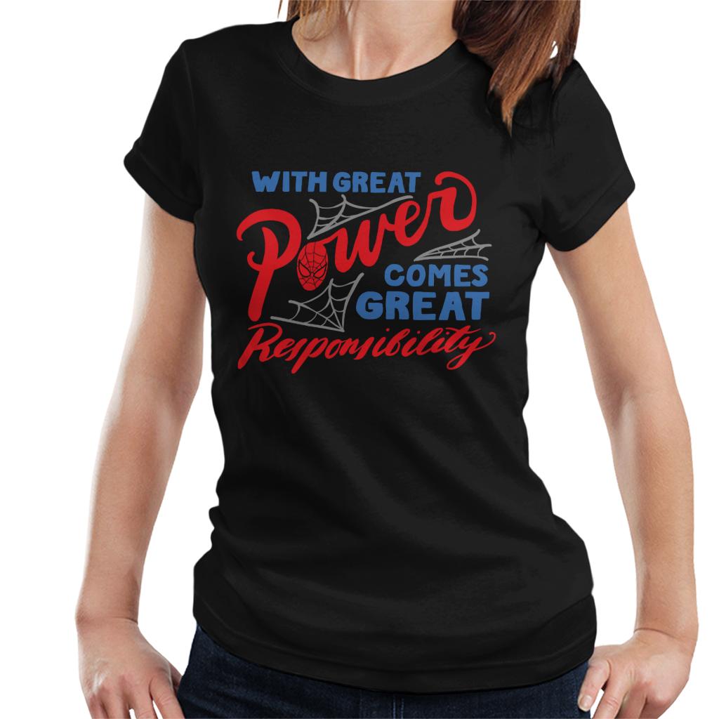 Marvel Spider Man Great Power And Responsibility Women's product image 1