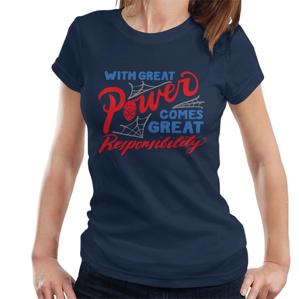 Marvel Spider Man Great Power And Responsibility Women's product image 4