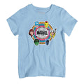 Marvel Comic Retro Avengers Heads Logo Kid's T-Shirt product image 1