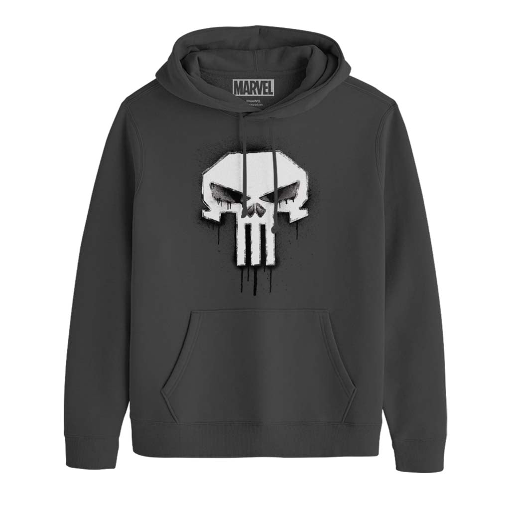 Marvel The Punisher Classic Paint Drip Skull Logo Men's product image 1