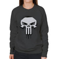 Marvel The Punisher Classic Paint Drip Skull Logo Women's product image 1