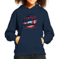 Marvel Captain America Slashed Shield Kid's Hooded product image 1