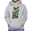 Marvel The Incredible Hulk Text Art Men's Hooded Sweatshirt product image 1