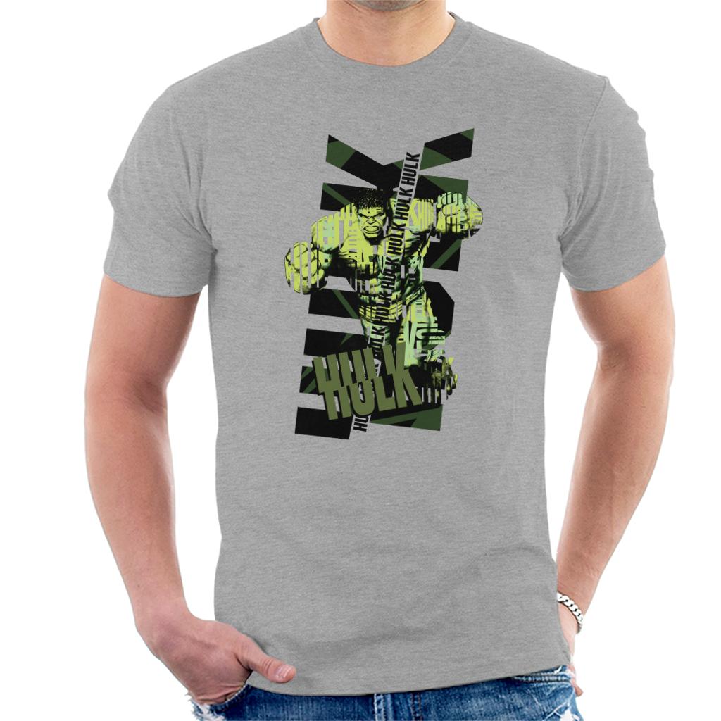 Marvel The Incredible Hulk Text Art Men's T-Shirt product image 1